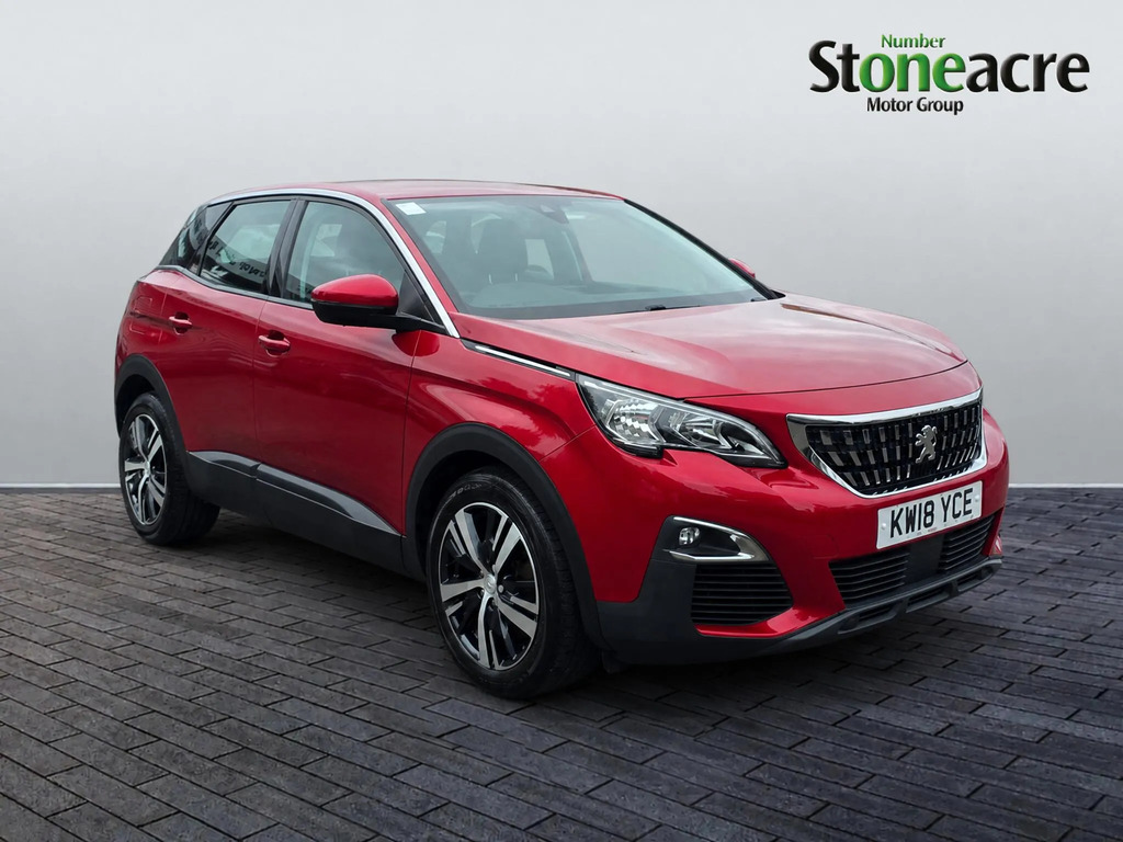 Peugeot 3008 1.2 Puretech Active Euro 6 Ss Red