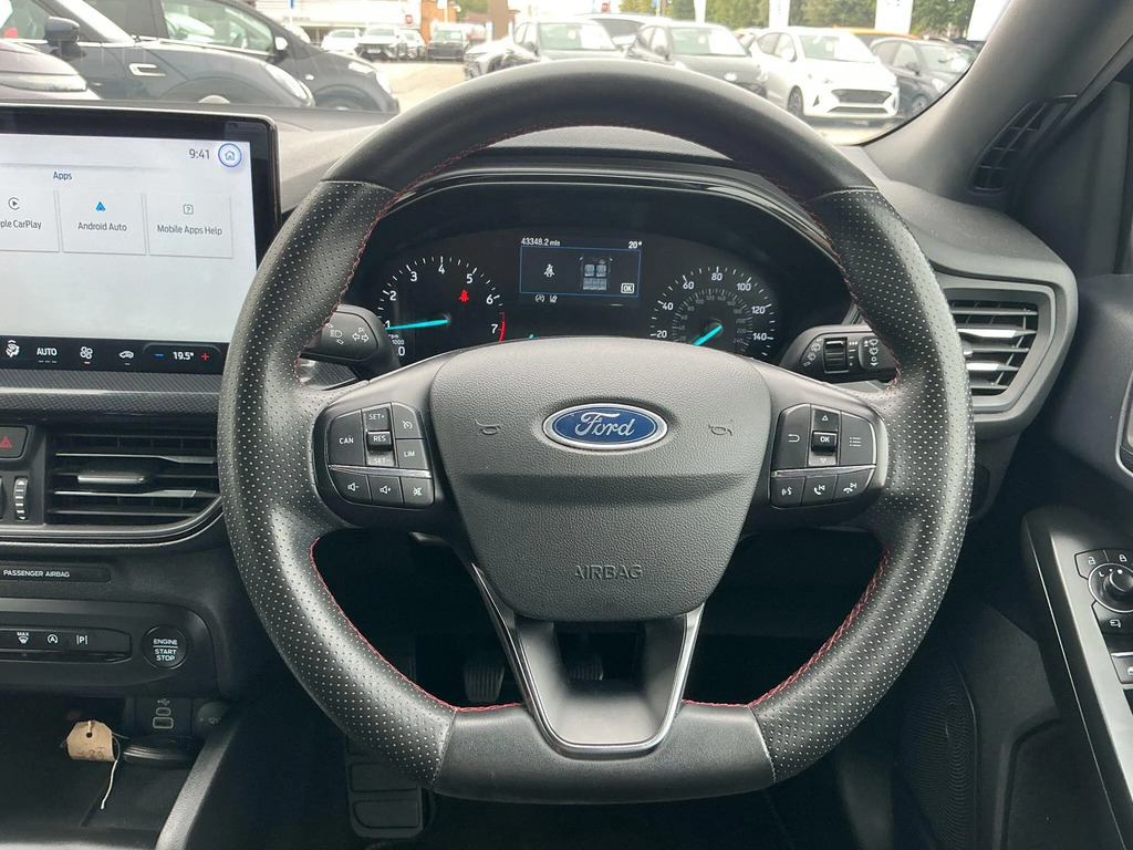Ford Focus 1.0T Ecoboost St-line Vignale Estate Ma Black #18