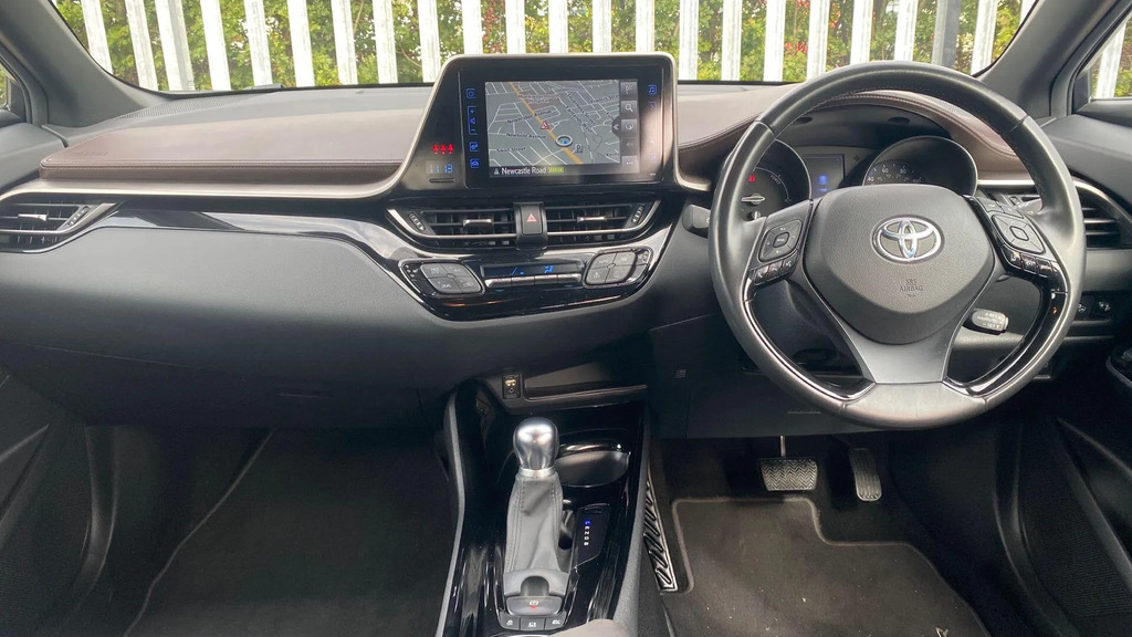 Toyota C-Hr 1.8 Hybrid Dynamic Cvt Full Toyota Service His Grey #9