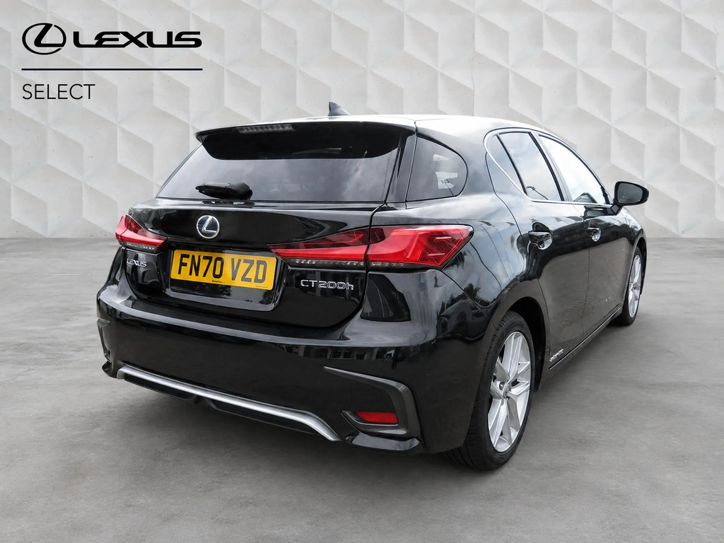 Lexus CT 200H 1.8 Black #3