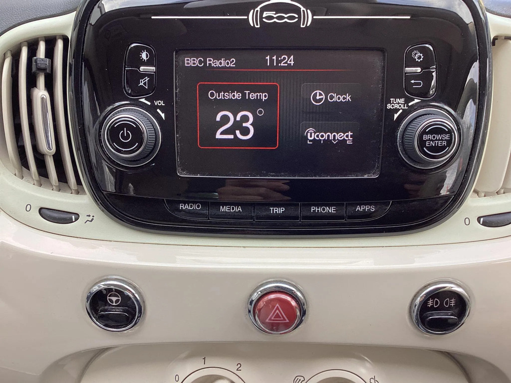 Fiat 500C 1.2 Eco Lounge Convertible Euro Red #23