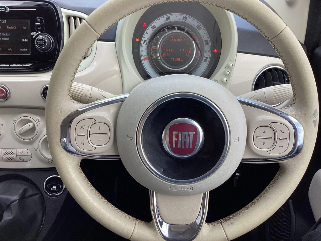 Fiat 500C 1.2 Eco Lounge Convertible Euro Red #13