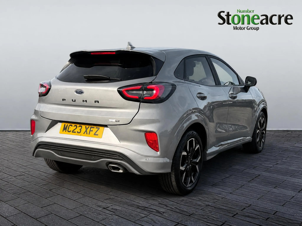 Ford Puma St-line 1.0T Ecoboost Mild Hybrid Mhev Euro White #8