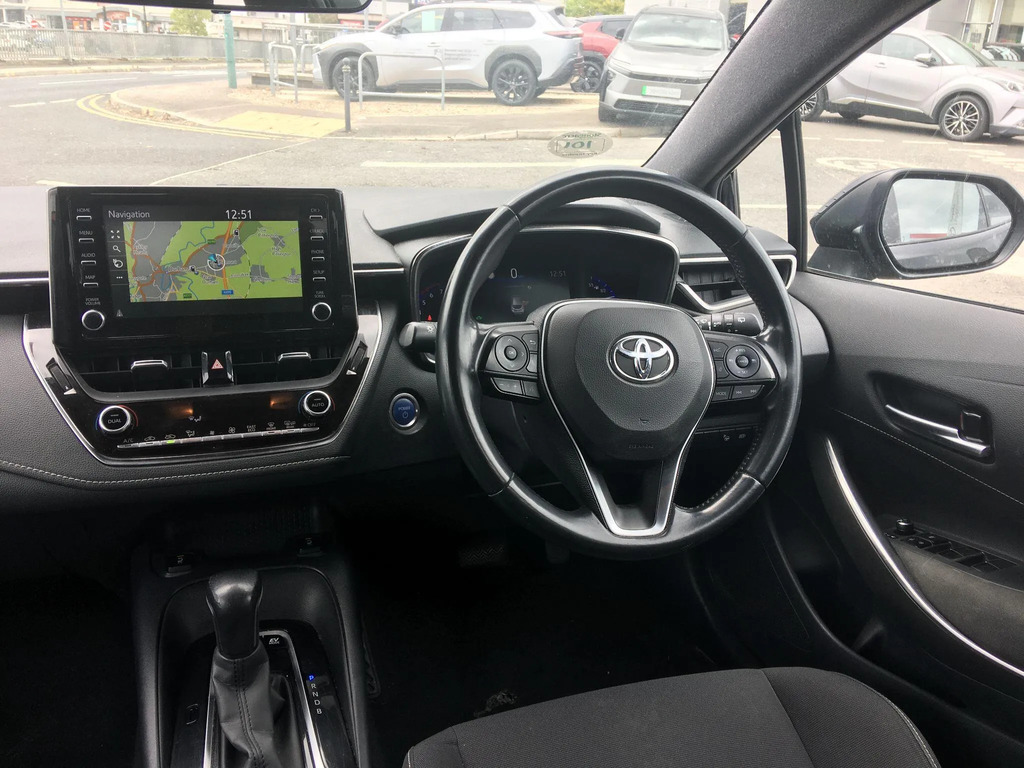 Toyota Corolla Estate 2.0 Vvt-h Design Touring Sports Cvt Euro 6 Grey #11