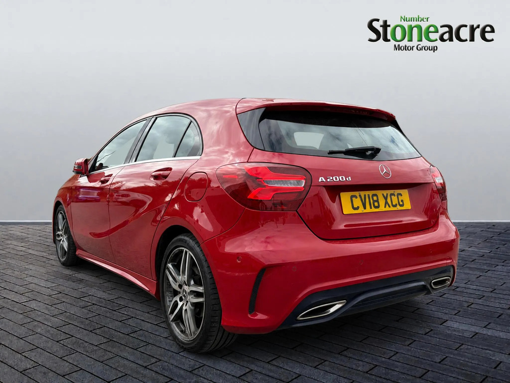 Mercedes-Benz A Class 2.1 A200d Amg Line Premium 7G-dct Euro 6 Ss Red #4