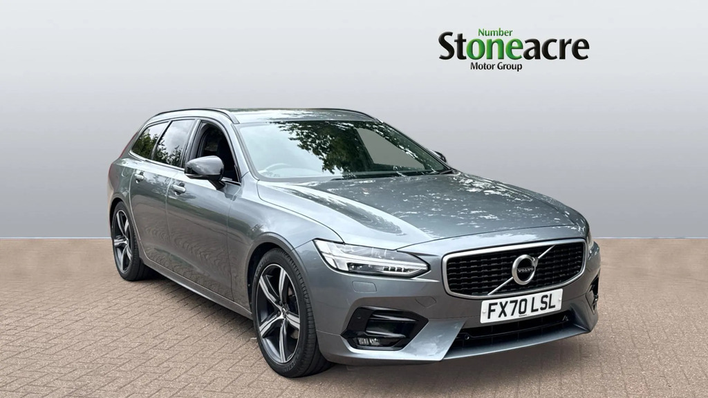 Volvo V90 Self Charging Hybrid, Heated Fr Seats, Smartphon Silver #1