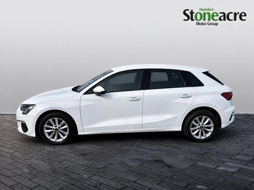 Audi A3 1.0 Tfsi 30 Technik Sportback S Tronic Euro 6 Ss LO21CBV White #5
