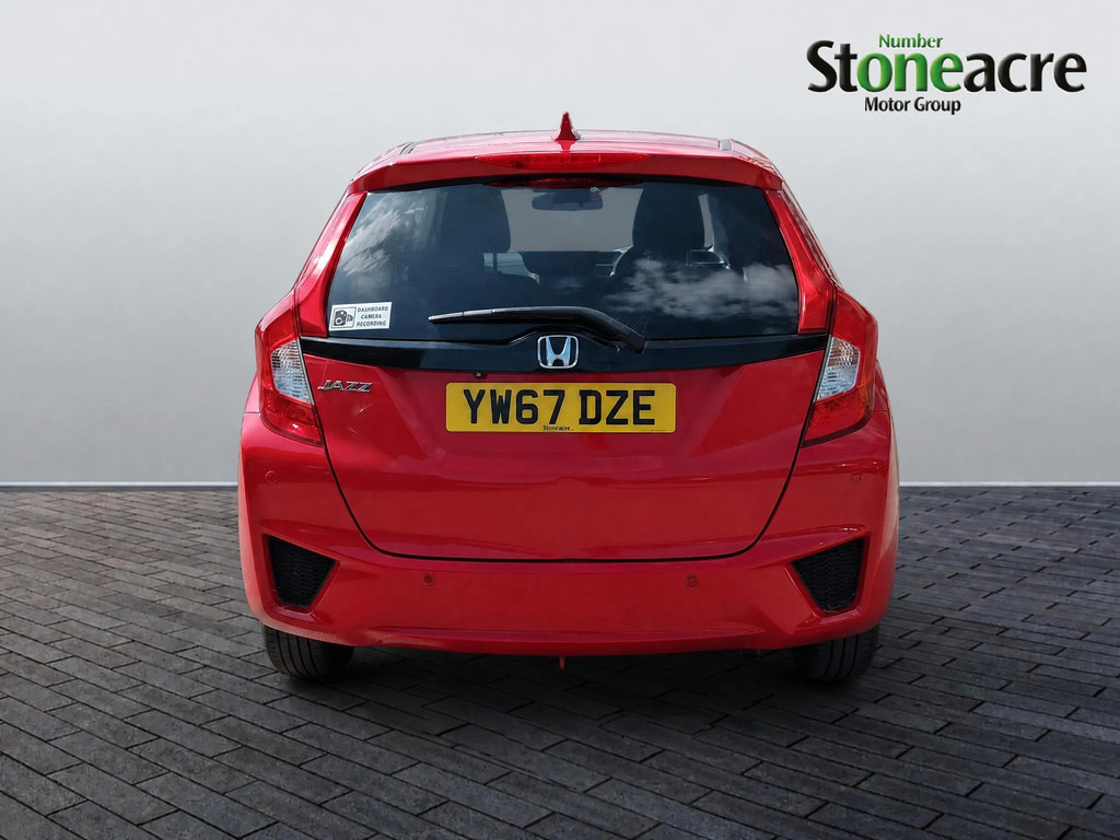 Honda Jazz 1.3 I-vtec Ex Hatchback YW67DZE Red #4