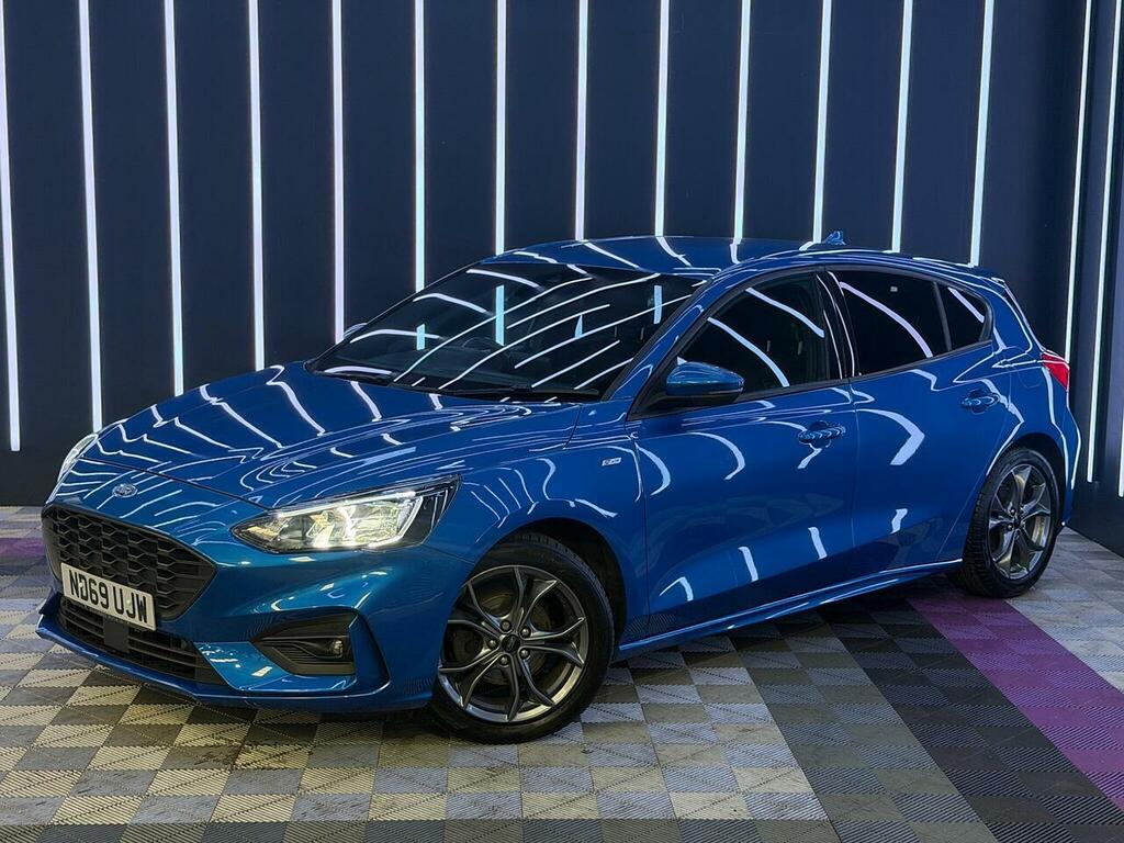 Ford Focus 1.0T Ecoboost St-line Euro 6 Ss Blue #4