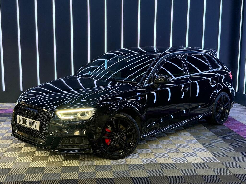 Audi A3 1.0 Tfsi S Line Sportback Euro 6 Ss Black #4