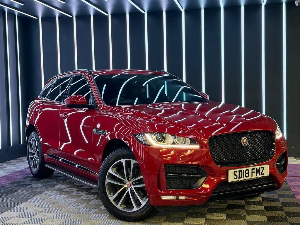 Jaguar F-Pace 2.0 D240 R-sport Awd Euro 6 Ss Red