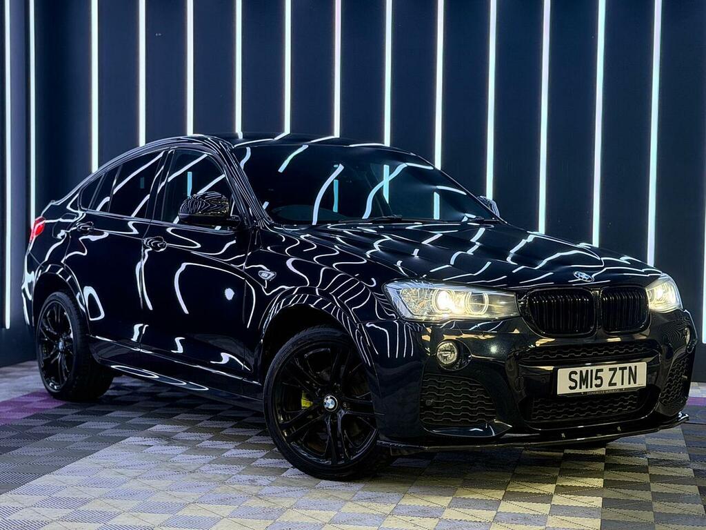 BMW X4 2.0 20D M Sport Xdrive Euro 6 Ss Black
