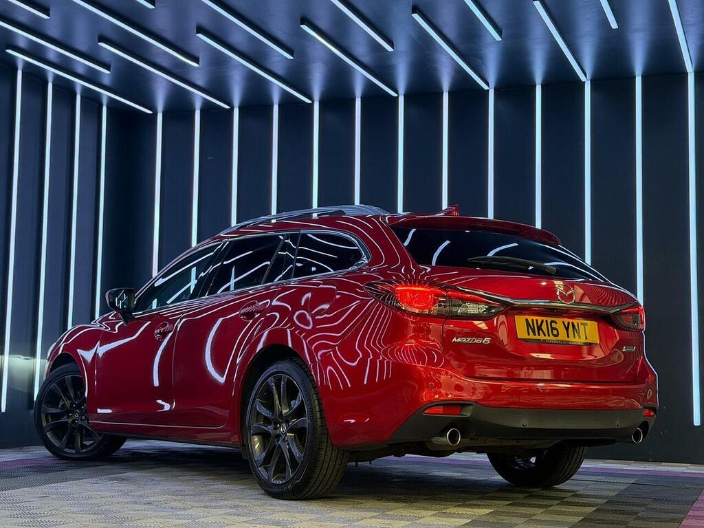 Mazda 6 Estate 2.2 Skyactiv-d Sport Nav Tourer Euro 6 Ss Red #13