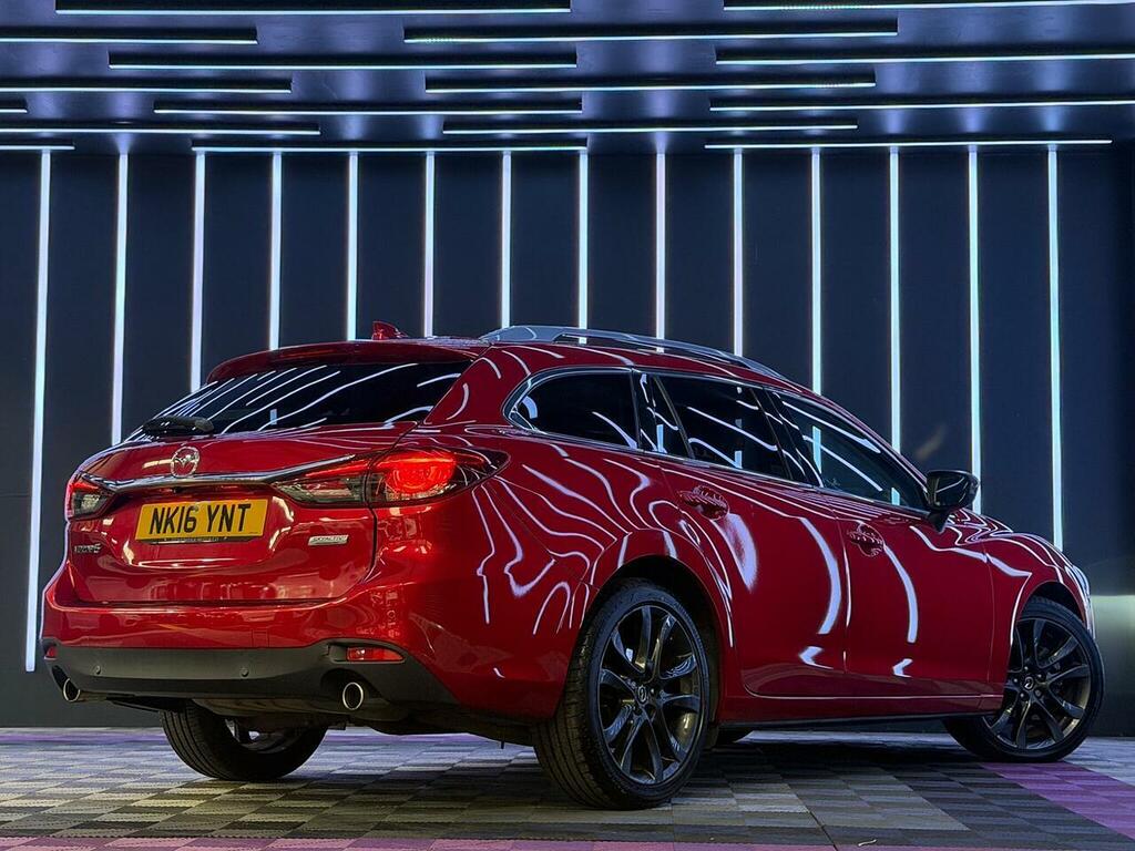 Mazda 6 Estate 2.2 Skyactiv-d Sport Nav Tourer Euro 6 Ss Red #9