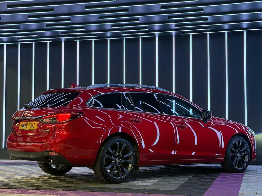 Mazda 6 Estate 2.2 Skyactiv-d Sport Nav Tourer Euro 6 Ss Red #10