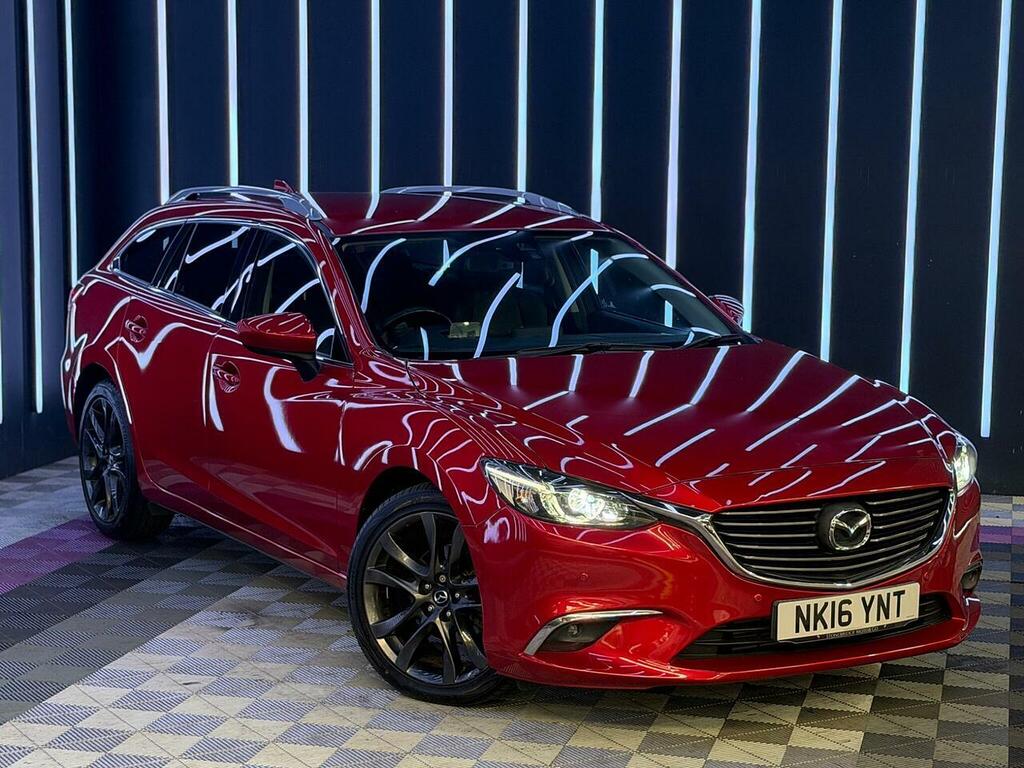Mazda 6 2.2 Skyactiv-d Sport Nav Tourer Euro 6 Ss Red #2