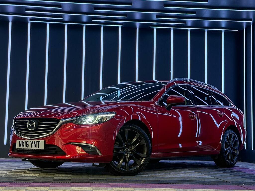 Mazda 6 2.2 Skyactiv-d Sport Nav Tourer Euro 6 Ss Red #6