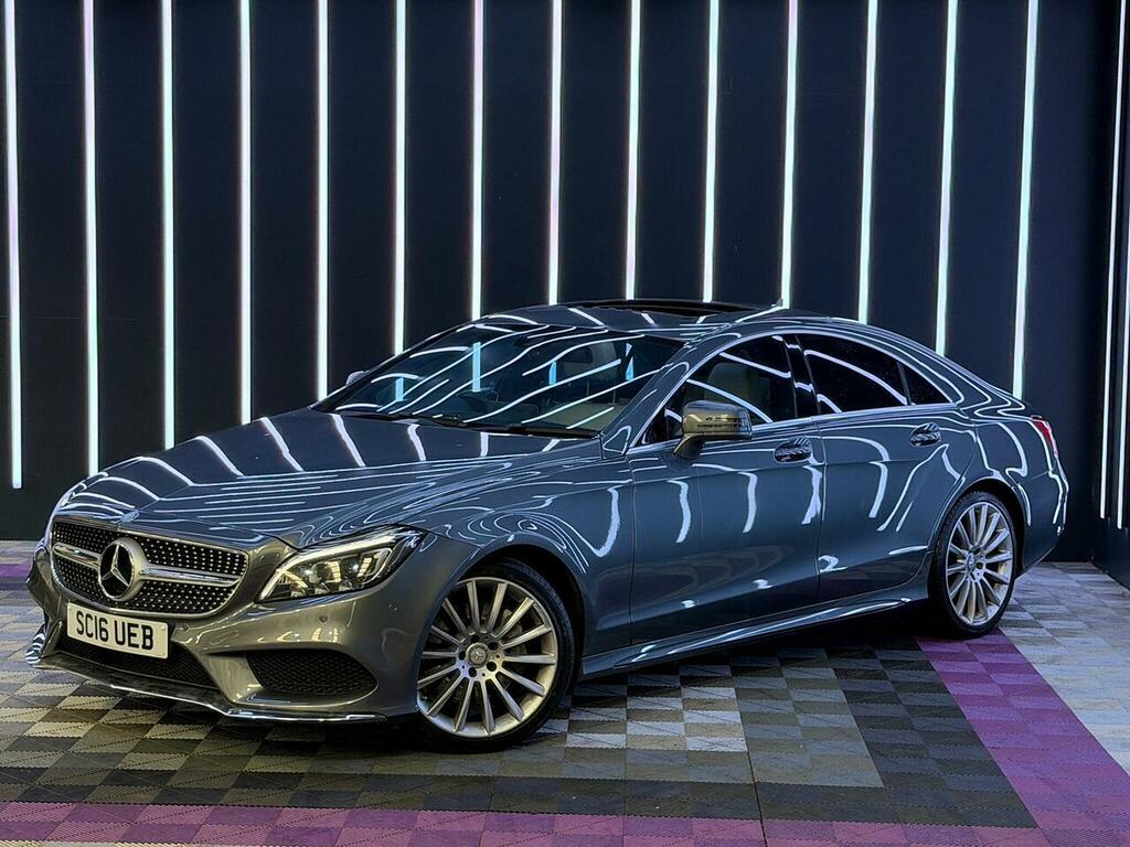 Mercedes-Benz CLS 3.0 Cls350d V6 Amg Line Premium Coupe G-tronic Grey #2