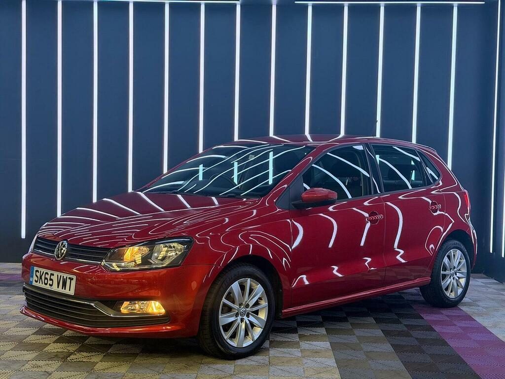 Volkswagen Polo 1.2 Tsi Bluemotion Tech Se Euro 6 Ss SK65VWT Red #5