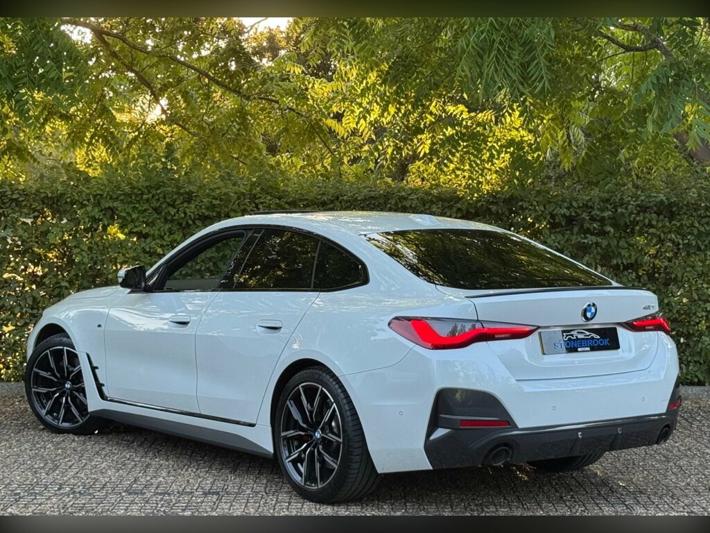 BMW 4 Series Gran Coupe 2.0 420I M Sport Euro 6 Ss White #4