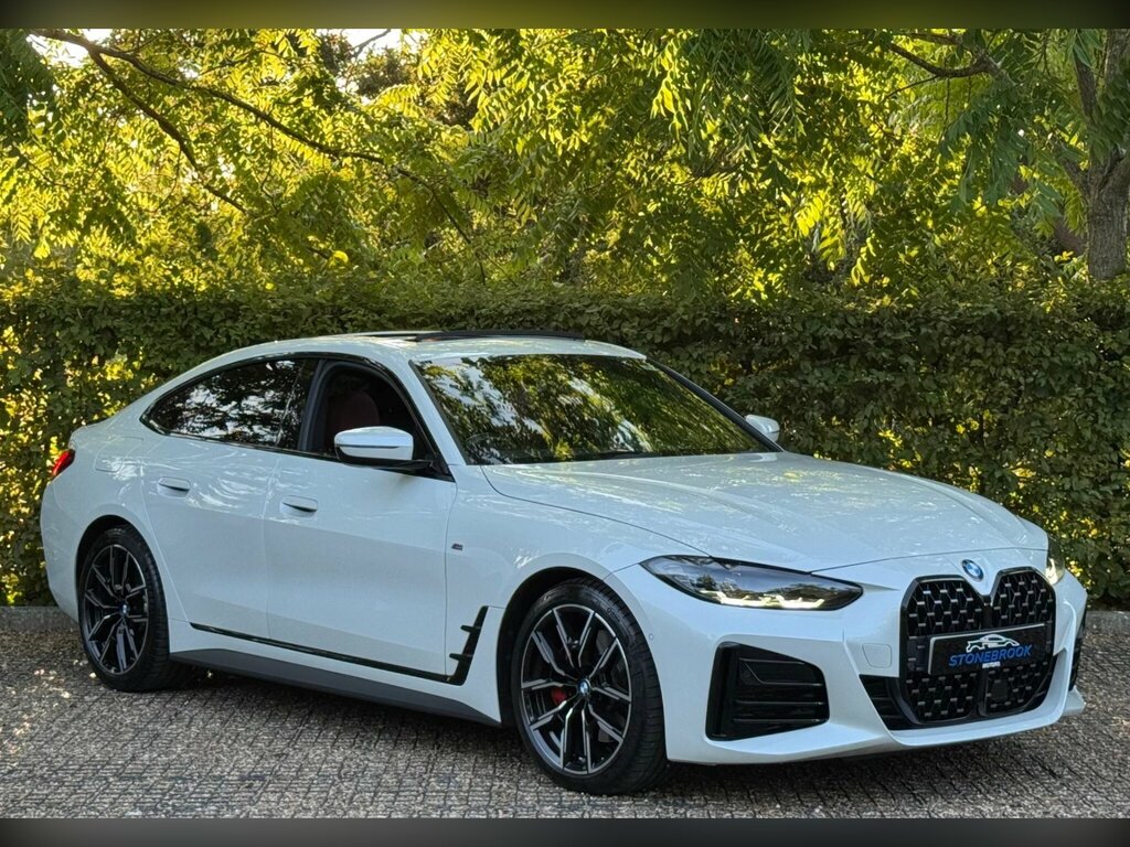 BMW 4 Series Gran Coupe 2.0 420I M Sport Euro 6 Ss White #5