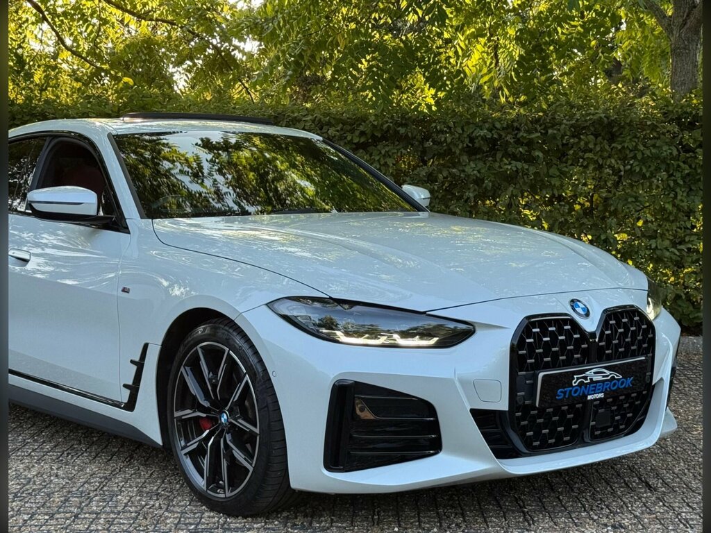 BMW 4 Series Gran Coupe 2.0 420I M Sport Euro 6 Ss White #6