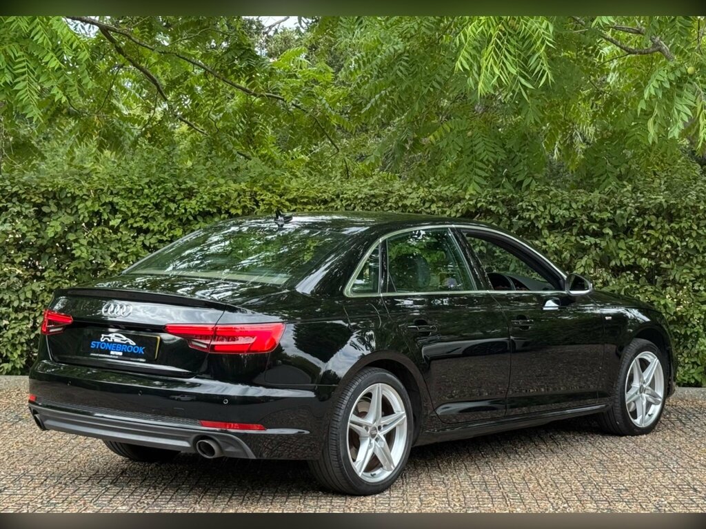 Audi A4 2.0 Tdi S Line Saloon Euro 6 S White #31