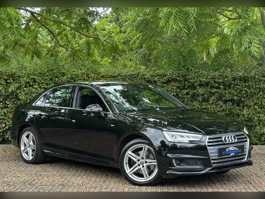 Audi A4 2.0 Tfsi S Line S Tronic Euro 6 Ss Black