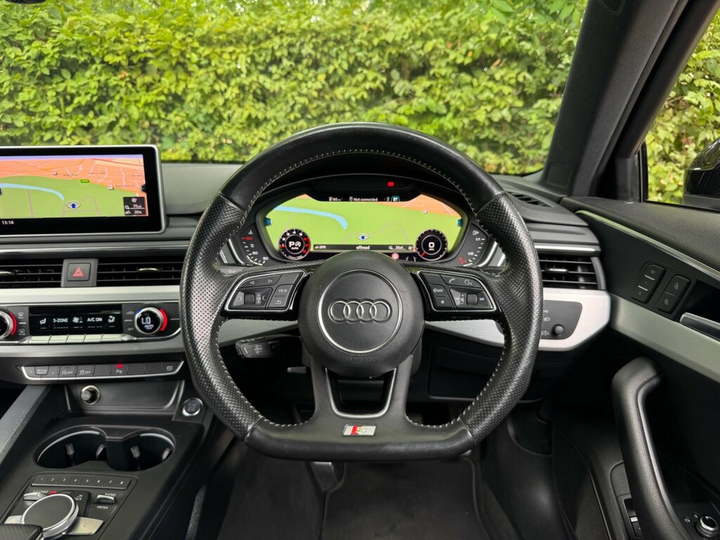 Audi A4 2.0 Tfsi S Line S Tronic Euro 6 Ss Black #2