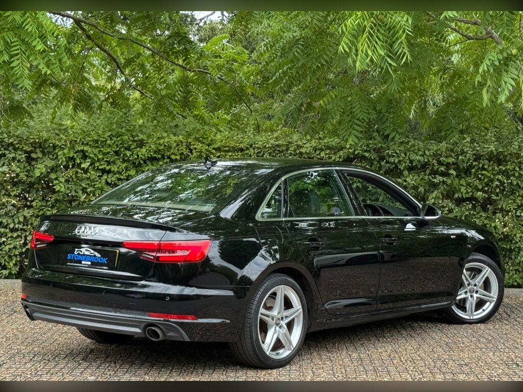 Audi A4 2.0 Tdi S Line Saloon Euro 6 S White #30