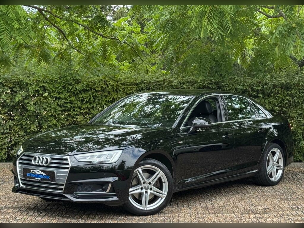 Audi A4 2.0 Tdi S Line Saloon Euro 6 S White #15
