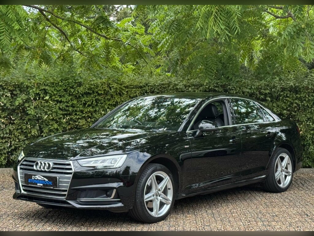 Audi A4 2.0 Tdi S Line Saloon Euro 6 S White #16