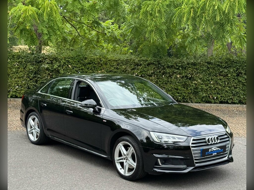 Audi A4 2.0 Tfsi S Line S Tronic Euro 6 Ss Black #6