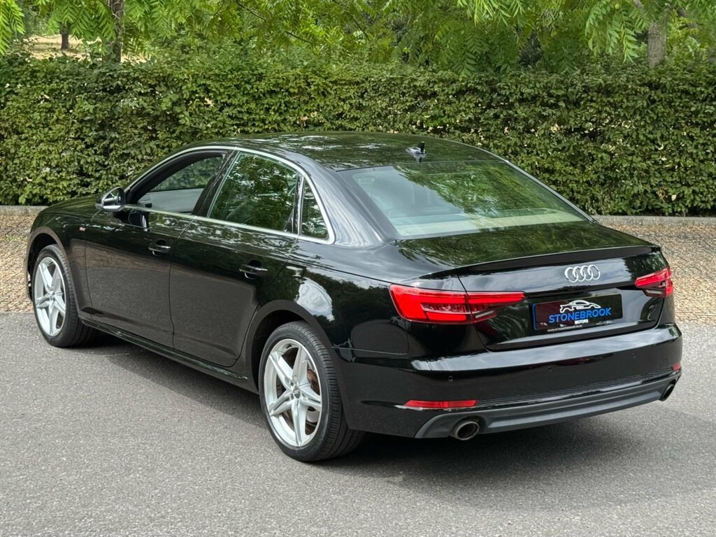 Audi A4 2.0 Tdi S Line Saloon Euro 6 S White #20
