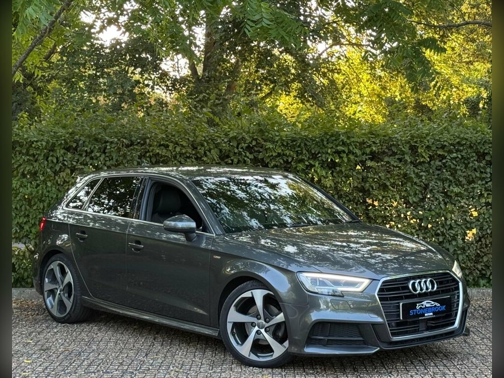 Audi A3 1.5 Tfsi Cod S Line Sportback S Tronic Euro 6 Ss Grey