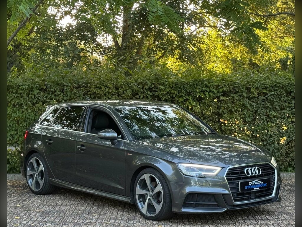 Audi A3 1.5 Tfsi Cod S Line Sportback S Tronic Euro 6 Ss Grey #4