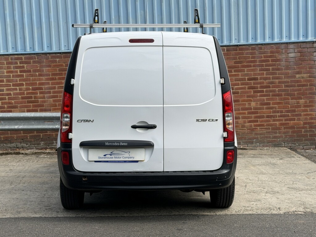 Mercedes-Benz CITAN 1.5 109 Cdi Blueefficiency White #4