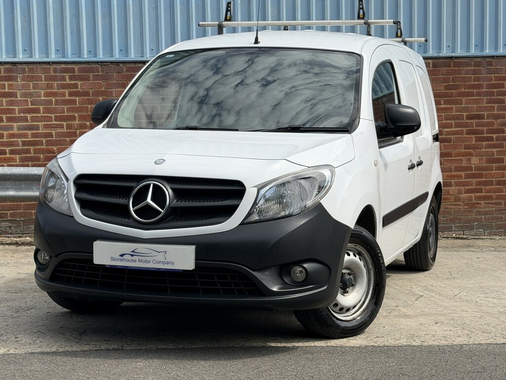Mercedes-Benz CITAN 111Cdi 1.5 110 Bhp 6 Sp Xlwb Crew Cab 5 Sea White #35