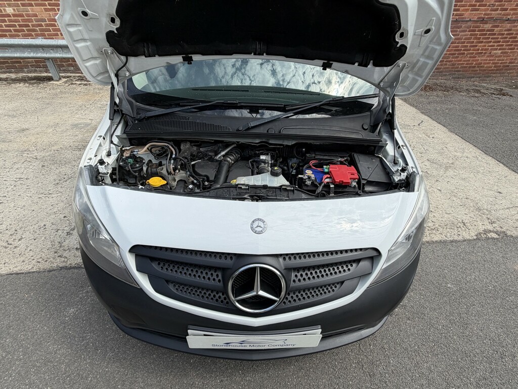 Mercedes-Benz CITAN 111Cdi 1.5 110 Bhp 6 Sp Xlwb Crew Cab 5 Sea White #9