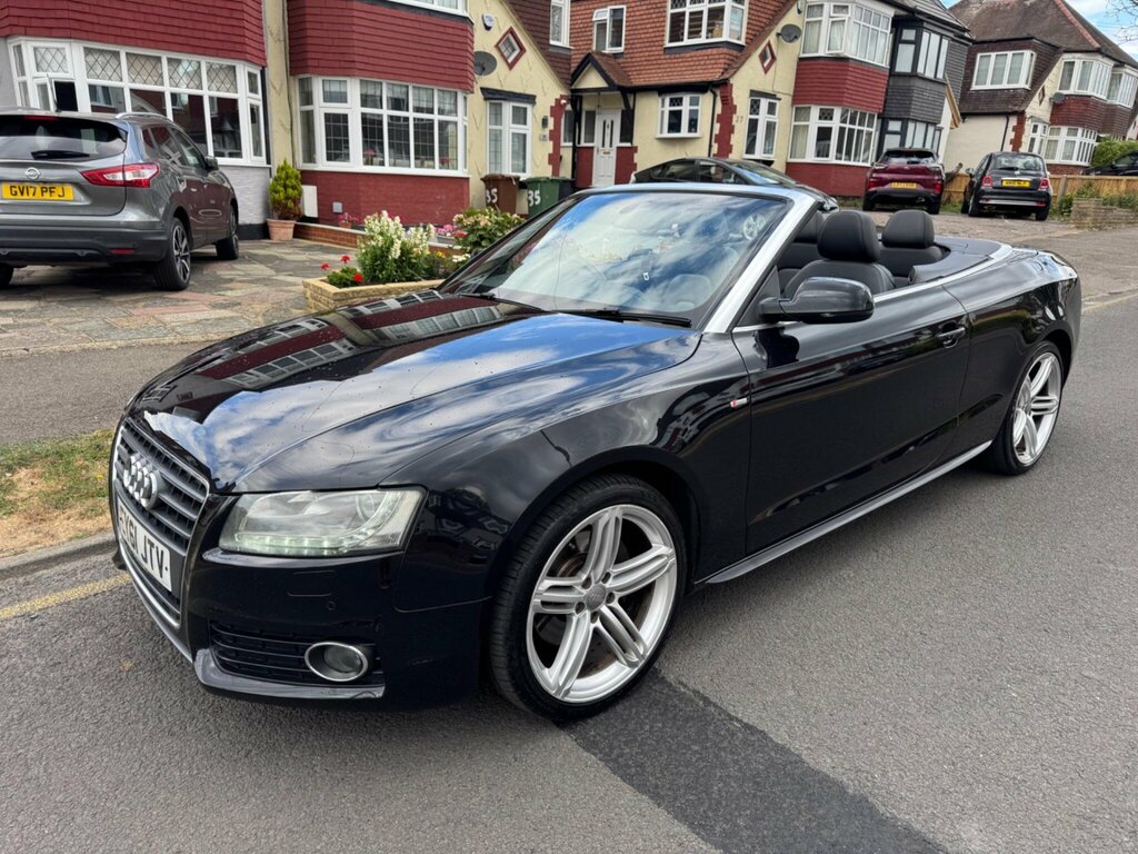 Audi A5 2.0 Tfsi S Line Convertible Multitronic Black
