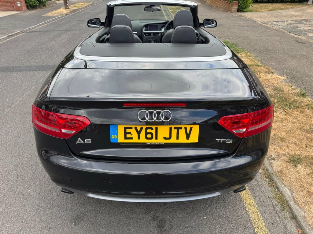 Audi A5 2.0 Tfsi S Line Convertible Multitronic Black #5