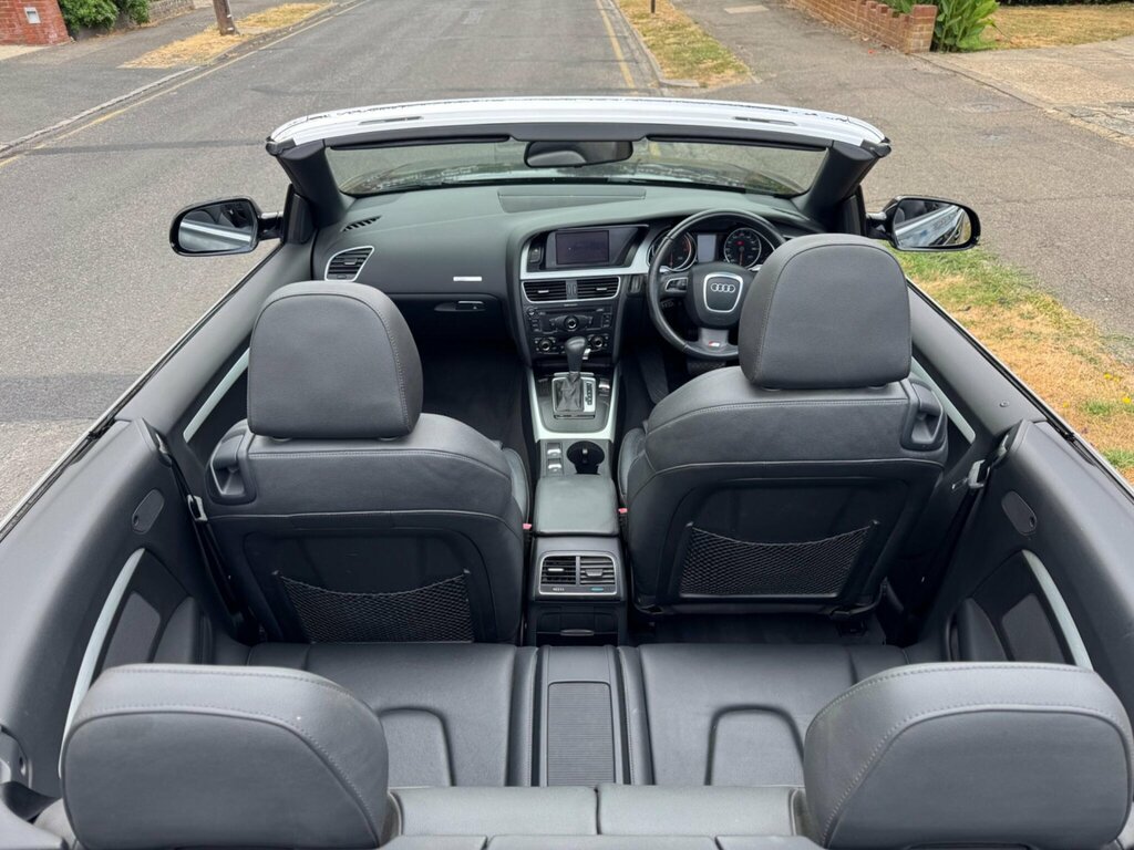 Audi A5 2.0 Tfsi S Line Convertible Multitronic Black #6