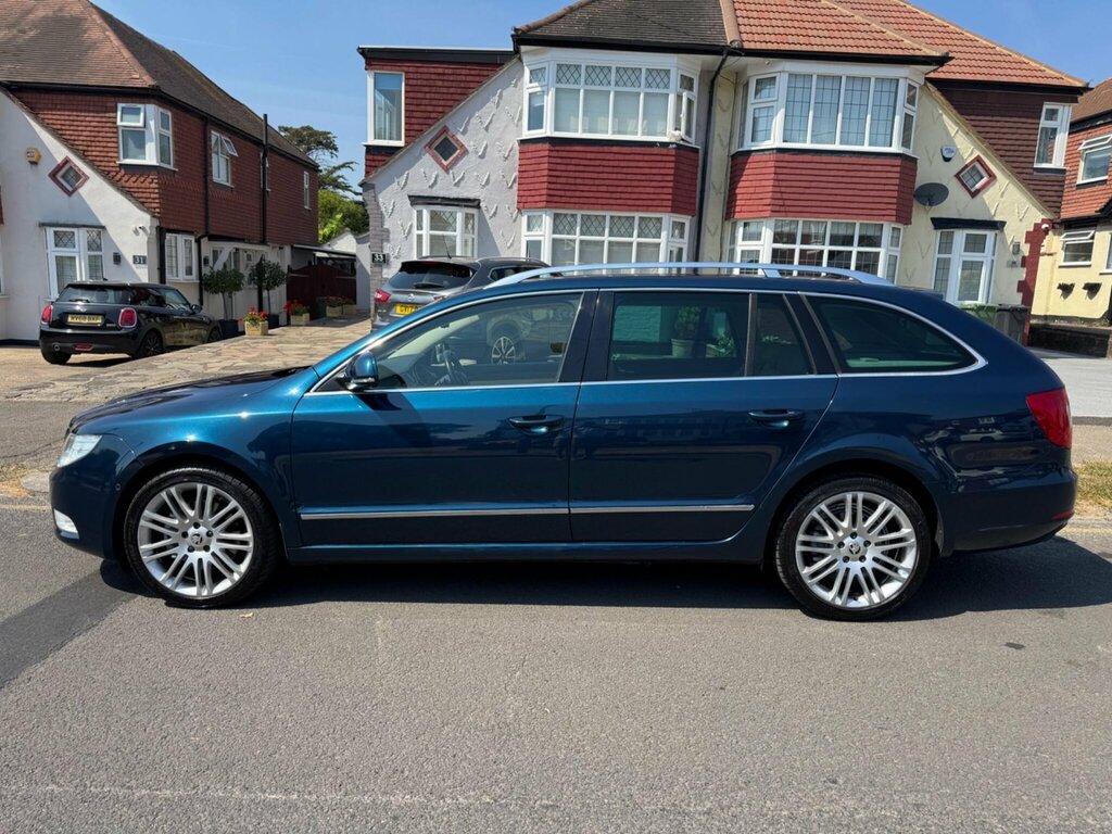 Skoda Superb 2.0 Tfsi Elegance Dsg Euro 5 Blue #4