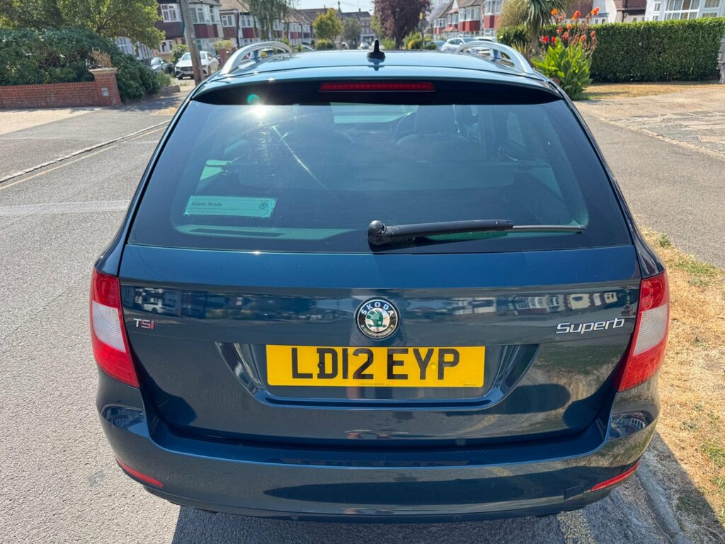 Skoda Superb 2.0 Tfsi Elegance Dsg Euro 5 Blue #6