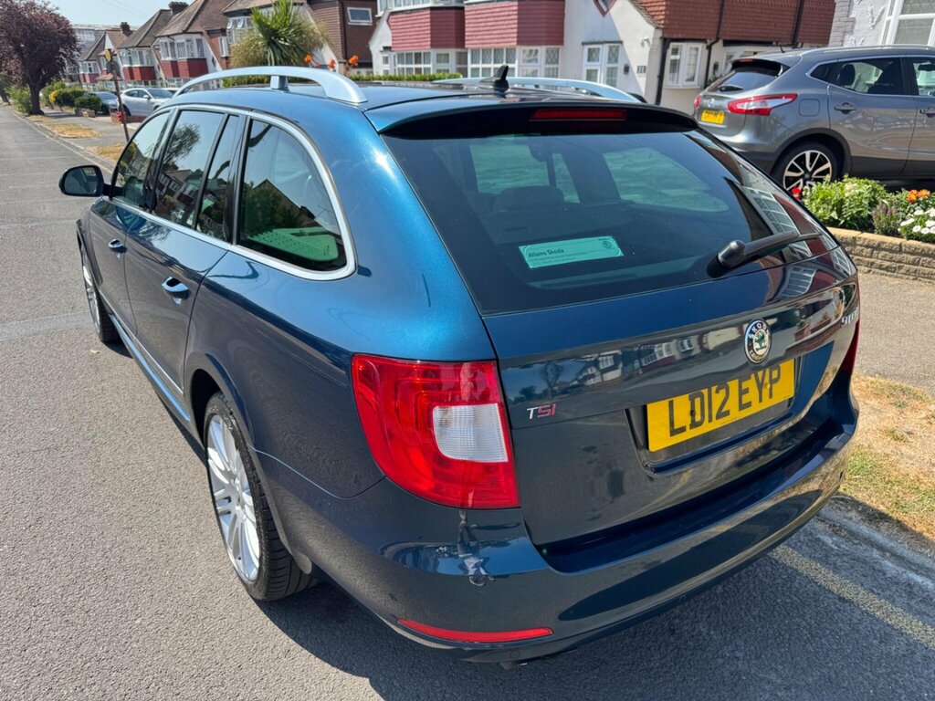 Skoda Superb 2.0 Tfsi Elegance Dsg Euro 5 Blue #5