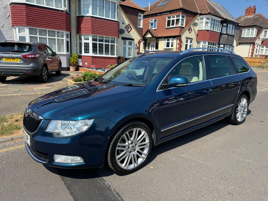 Skoda Superb 2.0 Tfsi Elegance Dsg Euro 5 Blue