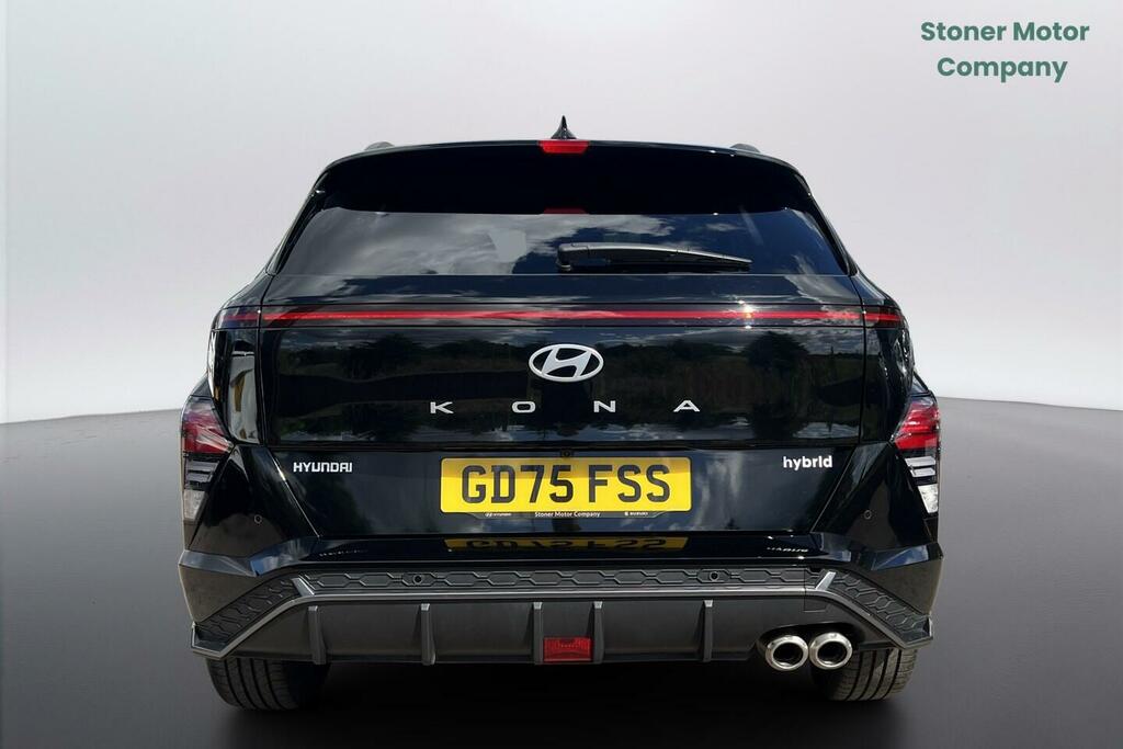 Hyundai Kona 1.6 Hybrid 138 N Line S Dct Black #3