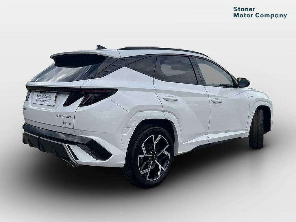Hyundai Tucson 1.6T 239 Hybrid N Line GF26UNP White #3