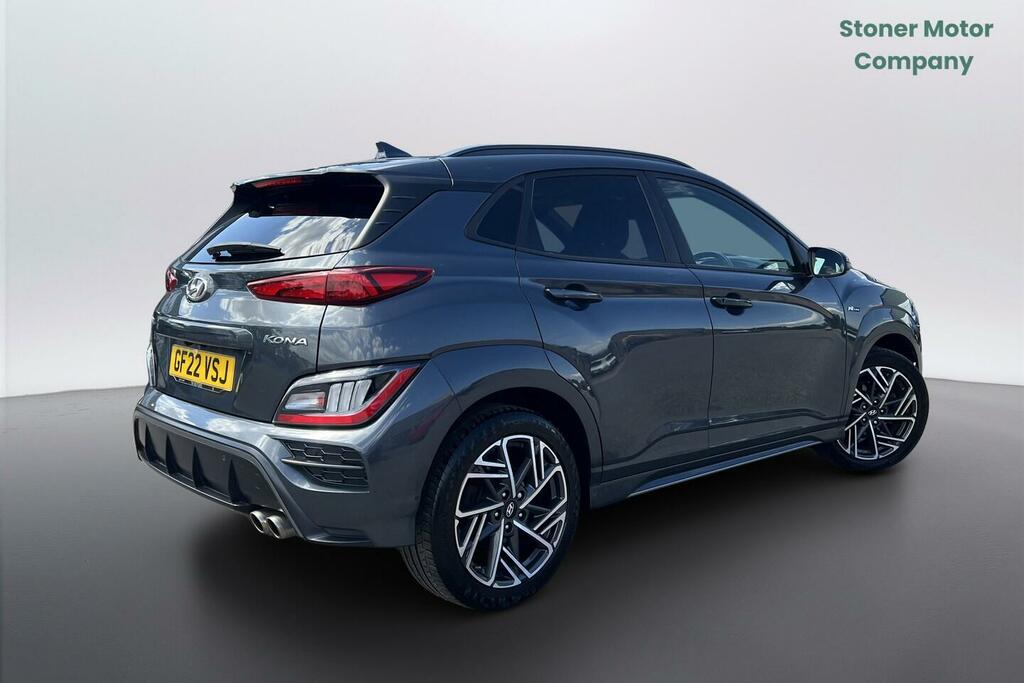 Hyundai Kona 1.0 T-gdi Mhev N Line Euro 6 Ss Grey #3