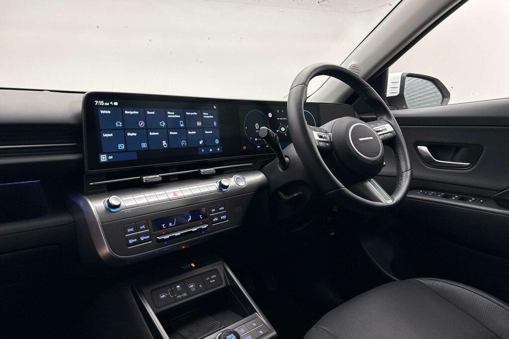 Hyundai Kona 1.6 H-gdi Ultimate Dct Euro 6 Ss White #3